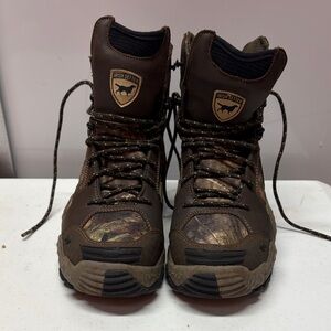 Irish Setter Brown and Camouflage Men's Hunting Boots